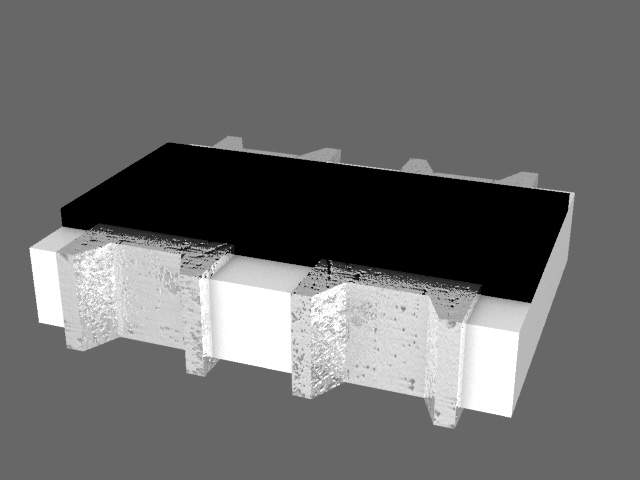 电阻阵列SMD 0805 2x和4x
